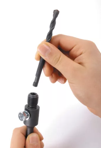 Wolfcraft központfúró TCT, HM koronafúrókhoz (5480,5481,5483) és fúrókorona befogószárhoz Ø8mm