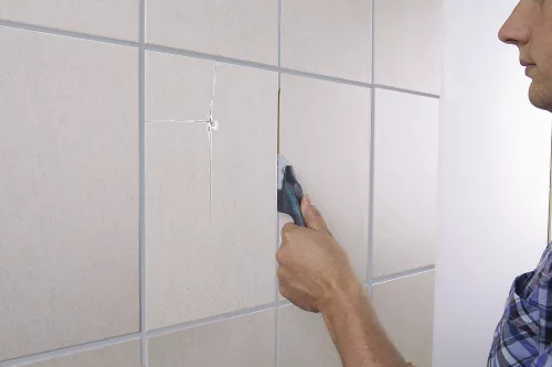 Wolfcraft görgős fugakaparó