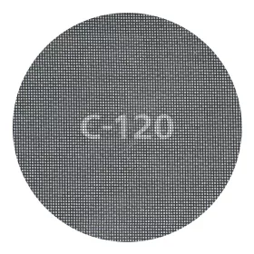 Wolfcraft tépőzáras csiszolórács, korund K120 180mm 5 db
