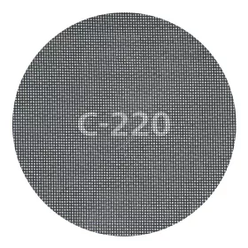Wolfcraft tépőzáras csiszolórács, korund K220 180mm 5 db