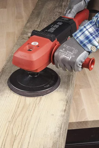 Wolfcraft tépőzáras csiszolótányér M14 180mm, sarokcsiszolóhoz