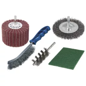 Wolfcraft fémfelület-csiszoló készlet 5 részes