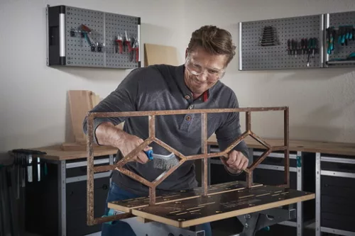 Wolfcraft fémfelület-csiszoló készlet 5 részes