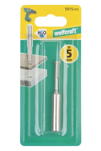 Wolfcraft gyémánt koronafúró 5mm, S=10mm, d=30mm, "ceramic"