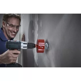 Wolfcraft körkivágó adapter furatbővítéshez, 54-70 mm furathoz, min. ?76 lyukfűrészhez