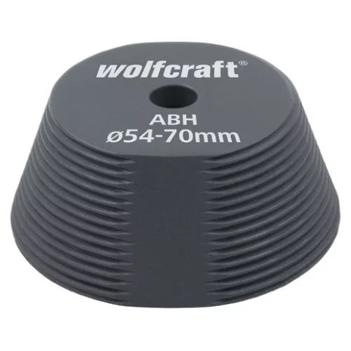 Wolfcraft körkivágó adapter furatbővítéshez, 54-70 mm furathoz, min. ?76 lyukfűrészhez