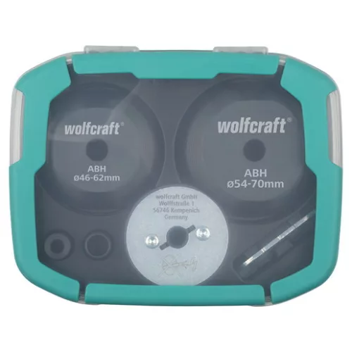 Wolfcraft körkivágó adapter készlet furatbővítéshez (5950,5951,5952)