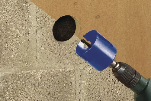 Wolfcraft univerzális lyukfűrész hatszögszárral és központfúróval, 152mm