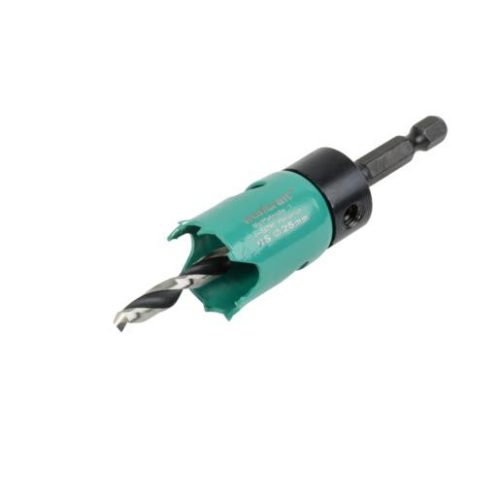 Wolfcraft lyukfűrész központfúróval, szénacél, Ø60mm