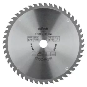Wolfcraft körfűrészlap, TCT, narancs sorozat, 48 fogú, Ø 315 x 30 x 3.2 mm asztali kf