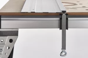 Wolfcraft csavarszorítós rögzítőkészlet FKS145 vágásvezetőhöz, a master 1600 és 2600 gépasztalokhoz
