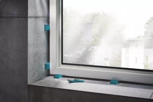 Wolfcraft Laminált műanyag távtartó, 40 db