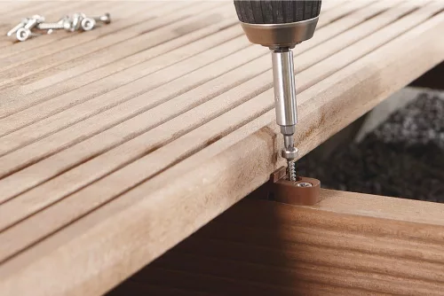 Wolfcraft teraszépítő készlet kiegészítő - 100 db összekötő elem