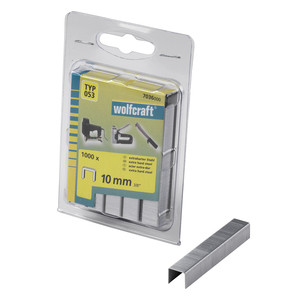 Wolfcraft széles tűzőkapocs Typ 053 keményacél 8mm 1400db