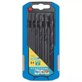 Wolfcraft fémfúró készlet 6 részes 2,0-8,0 mm HSS-R