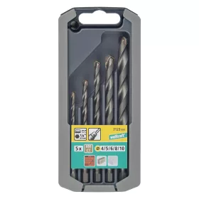 Wolfcraft betonfúró készlet 5 részes 3-10mm bit befogás