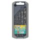 Wolfcraft betonfúró készlet 5 részes 3-10mm bit befogás