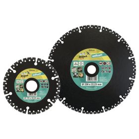 Wolfcraft Gyémánt vágótárcsa Project-Multi, szegmentált, 115x22.2mm, sarokcsiszolóhoz