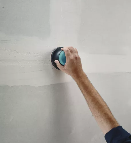 Wolfcraft csiszolórács korong gipszkartonhoz és fához, tépőzáras, 125mm, SiC, K80,120,240 5db