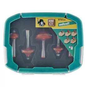 Wolfcraft profilmarókészlet fadobozban, 5 részes HM
