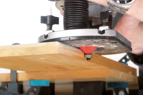 Wolfcraft profilmarókészlet fadobozban, 5 részes HM