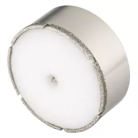 Wolfcraft gyémánt lyukfűrész ceramic, 25mm vágásmélység, központfúró és szivacs, 68mm