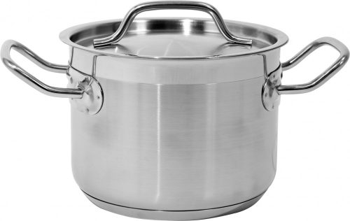 Yato Gastro Fazék fedővel 16x12cm 2,4l inox