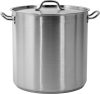 Yato Gastro fazék fedővel 40x40cm 50,3l inox
