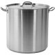 Yato Gastro fazék fedővel 45x45cm 71,6l inox