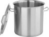 Yato Gastro magas fazék fedővel 28x28cm 17l inox