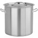 Yato Gastro Magas Fazék fedővel 30x30cm 21l inox