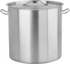 Yato Gastro magas fazék fedővel 40x40cm 50l inox