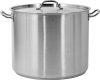 Yato Gastro Közepes Fazék fedővel 45x36cm 57,3l inox