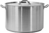 Yato Gastro Közepes Fazék fedővel 50x32cm 62,8l inox