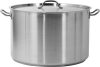 Yato Gastro közepes fazék fedővel 50x32cm 62,8l inox