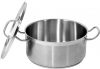 Yato Gastro Alacsony Fazék fedővel 28x13cm 8l inox