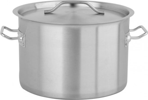 Yato Gastro Alacsony Fazék fedővel 32x22cm 17l inox