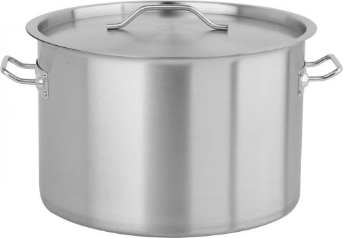 Yato Gastro Alacsony Fazék fedővel 36x24cm 24l inox