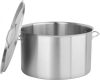 Yato Gastro Alacsony Fazék fedővel 50x30cm 58l inox