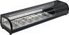 Yato Gastro hűtővitrin 6x1/3gn 153x42x29,5 cm fekete