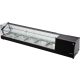 Yato Gastro hűtővitrin 5x1/2gn 175x39x37cm fekete