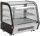 Yato Gastro hűtővitrin kijelzővel, ezüst 120l 68x45x67cm