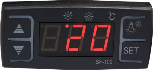 Yato Gastro hűtővitrin kijelzővel, ezüst 120l 68x45x67cm