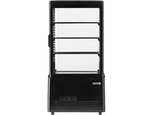 Yato hűtő vitrin 69 l 46x41x90 fekete