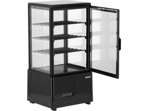 Yato hűtő vitrin 79 l 46x41x97 fekete