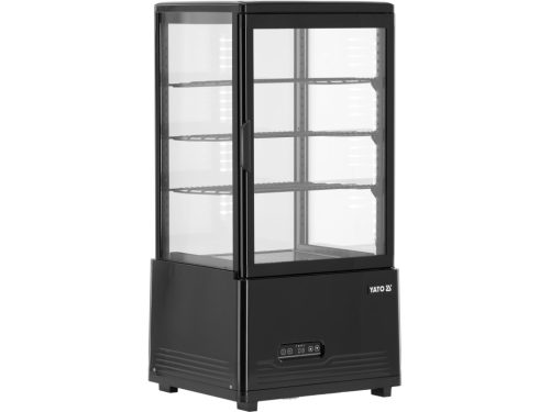 Yato hűtő vitrin 79 l 46x41x97 fekete