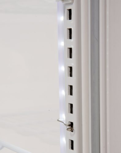 Yato Gastro álló hűtővitrin kijelzővel, fehér 78l 42x38x96cm