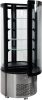 Yato Gastro torta hűtővitrin fekete 400l 68x68x175cm