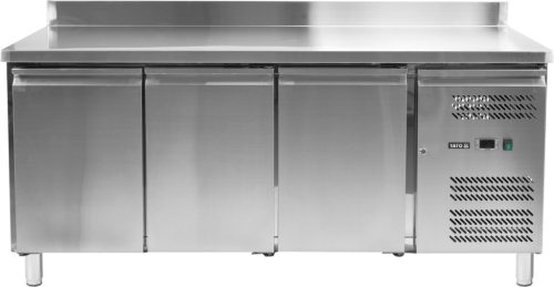 Yato Gastro 3 ajtós hűtőasztal 417l 180x70x95cm