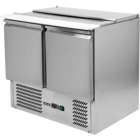 Yato Gastro 2 ajtós saláta hűtőasztal 240l 240l 90x70x87cm